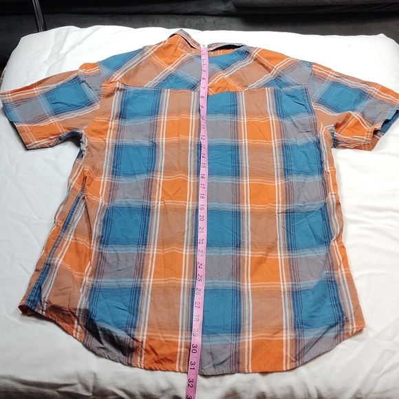 Levis standard fit men's short sleeved button down shirt size large - Picture 10 of 14